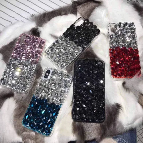 Miniatura 2 de Funda para Galaxy S22 Ultra, funda 3D hecha a mano con brillantes y piedras impresionantes con diamantes de imitación para Samsung Galaxy S22 Ultra