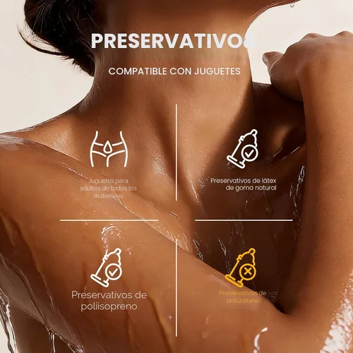 Miniatura 4 de Lubricante a base de agua equilibrado con pH sin glicerina ni parabenos, lubricante personal hidratante para hombres, mujeres y parejas, sexo
