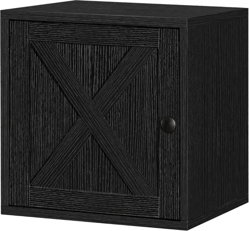 Miniatura 26 de FUSUNBAO Organizador Mágico de Almacenamiento en Cubos DIY Apilables para Casa, Libros, Ropa, Juguetes - Sistema de Almacenamiento Modular de Roble