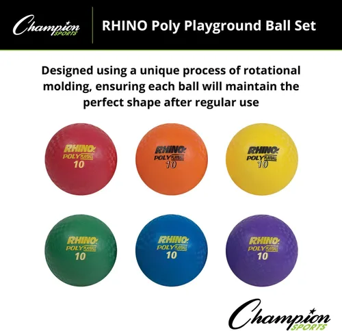Miniatura 11 de Champion Sports Juego de bolas de juegos de polietileno