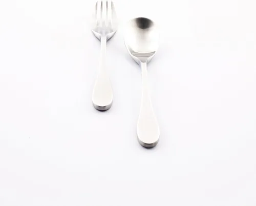 Miniatura 6 de Knork Juego de almuerzo de viaje con tenedor y cucharadita de acero inoxidable original, utensilios de 2 piezas más estuche ecológico Astrik