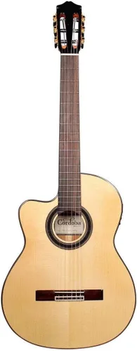 Miniatura 11 de Cordoba GK Studio Limited Cutaway Flamenco Guitarra acústica electroeléctrica de cuerdas de nailon, Serie Iberia