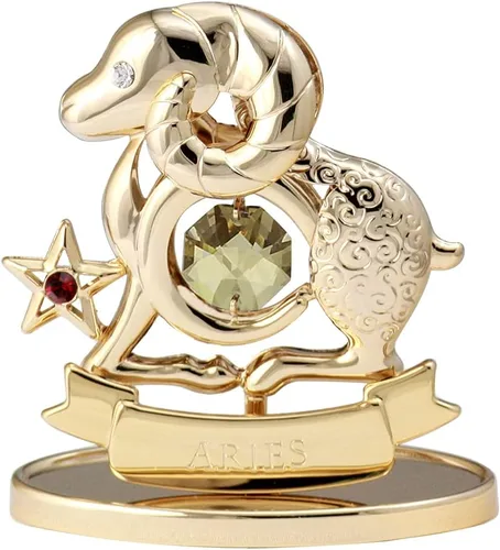 Miniatura 40 de CRYSTOCRAFT Regalo de sagitario, adorno de constelación con cristal austriaco, adorno de cristal de signo del zodiaco, colección de decoración