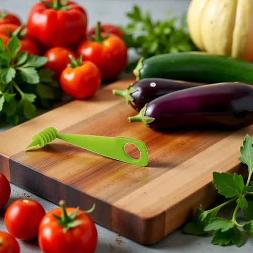 Cortador verde Cortador manual de tornillo en espiral Cortador de patata, zanahoria, pepino, verduras, cuchillo en espiral, accesorios de cocina,