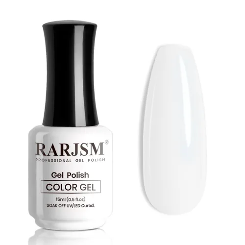 Miniatura 47 de RARJSM Esmalte de Uñas en Gel Rosa con Purpurina Nude, Rosa Brillante con Pigmento Dorado Brillante, Esmalte de Uñas en Gel Gelatinoso Transparente