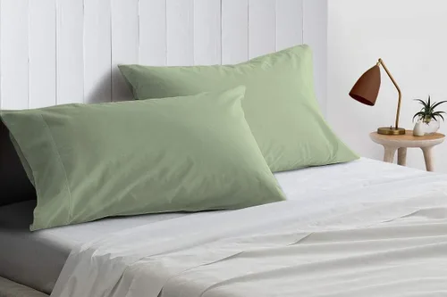 Miniatura 12 de Kamas - Juego de 2 fundas de almohada estándar de gran tamaño para adaptarse a tus almohadas de gran tamaño, grandes y reforzadas, 100% algodón