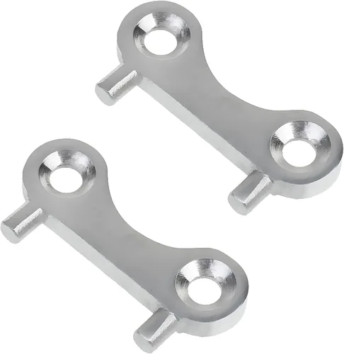 HUTUNOUY - 2 llaves de tapa de gasolina para barco, acero inoxidable 316, llave de repuesto para tanque de agua y combustible