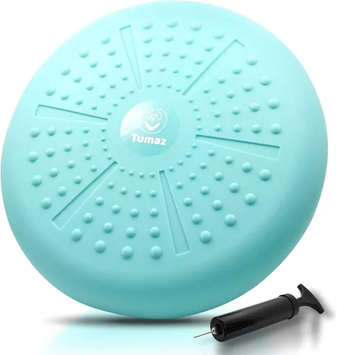 Cojín Tambaleante Tumaz - Asiento Móvil para Mejorar la Postura al Sentarse y Mantenerse Concentrado para Niños con Necesidades Sensoriales, Disco