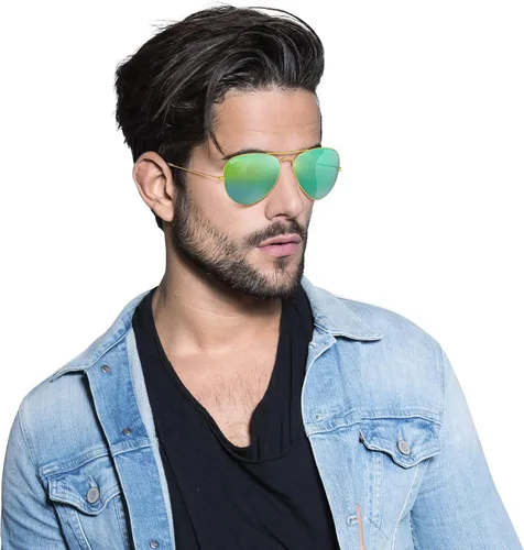 Miniatura 8 de Ray-Ban Unisex Adult RB3025 Classic Mirrored Aviator Sunglasses