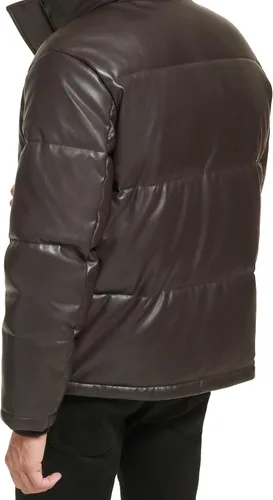 Miniatura 6 de Calvin Klein Acolchado clásico de piel sintética para hombre