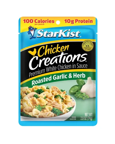 Miniatura 123 de StarKist Chicken Creations BOLD - Bolsa estilo búfalo (5 onzas, 12 unidades) Carne blanca totalmente cocida con alto contenido de proteínas, sin