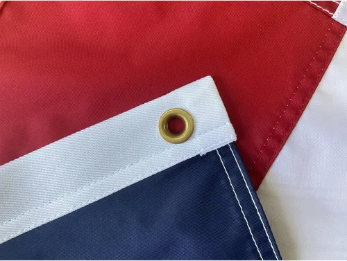 Miniatura 4 de Homissor Bandera de Texas de 12 X 18 pulgadas, banderas del estado TX bordadas cosidas para barcos, de nailon Oxford 210D