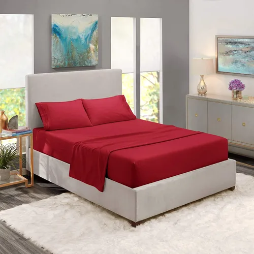 Miniatura 3 de Juego de sábanas divididas de 5 piezas, juego de sábanas de tamaño King dividido para cama ajustable, 100% algodón, 800 hilos, bolsillo profundo