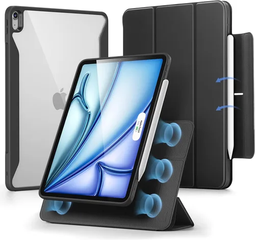 ESR Funda para iPad Air de 11 pulgadas M3/M2 (2025/2024), Funda para iPad Air de 5ª/4ª generación (2022/2020) de 10.9 pulgadas con soporte para