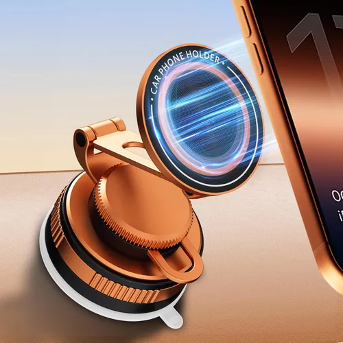 Miniatura 9 de Soporte magnético de teléfono al vacío mejorado para automóvil, soporte de teléfono con ventosa de nano gel para MagSafe, succión fuerte de 108