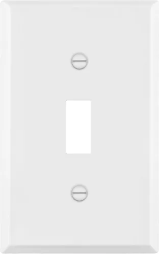 Miniatura 38 de ENERLITES Placa de Pared Metálica para Interruptor de Luz de Palanca, Acero Inoxidable 201, Resistente a la Corrosión, Tamaño Estándar 1-Gang 4.50