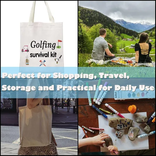 Miniatura 6 de Kit de supervivencia de golf, bolsa de maquillaje, regalo de golf, accesorios de golf, regalo para mamá, golfista, humor