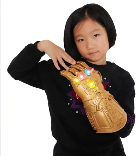 Miniatura 7 de Bulex LED Light Up Infinity Gauntlet The Thanos Gloves with Removable Magnet Infinity Stones