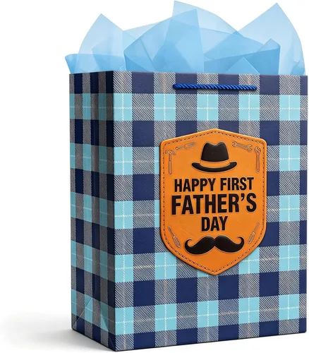 Miniatura 10 de WaaHome Bolsa de regalo para el primer día de la madre con papel de seda, regalos para el primer día de la madre para primera vez, esperando, nueva