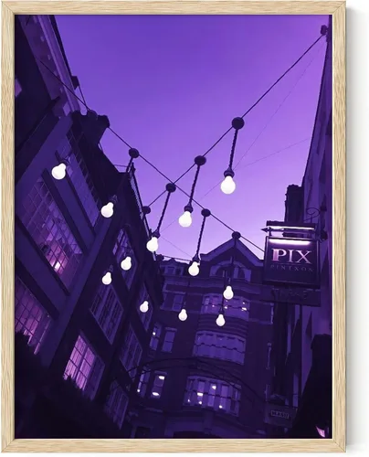 Miniatura 44 de HAUS AND HUES Arte de pared morado - Pósteres estéticos para habitación, decoración de pared morada para dormitorio, pósteres estéticos para Turvy