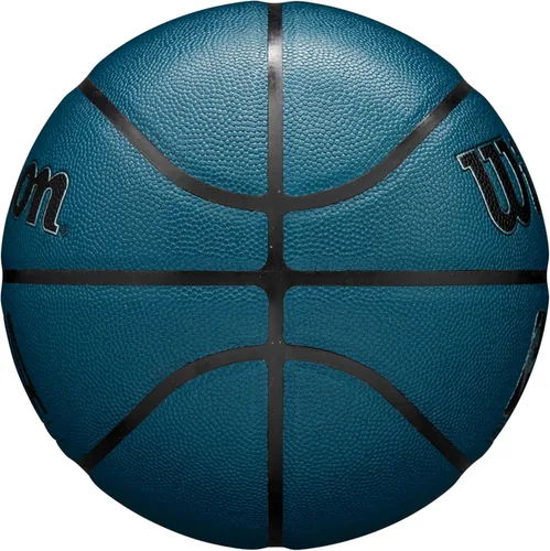Miniatura 3 de WILSON NBA Forge - Baloncesto en interiores y exteriores, color verde azulado, tamaño 6-28.5 pulgadas