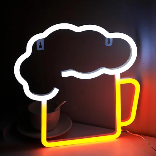 Miniatura 7 de Letreros de neón de nube, luz LED para decoración de pared, funciona con pilas o USB, para dormitorio, estética, habitación de adolescentes, niñas