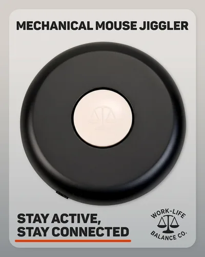 Miniatura 2 de Jiggler de ratón mecánico indetectable - No requiere USB ni software, mantiene el ratón en movimiento y la computadora despierta - Mover de ratón