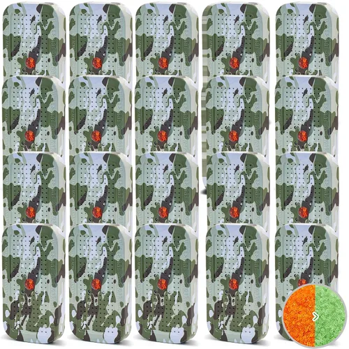 Miniatura 19 de Wisesorb Deshumidificador de camuflaje seguro para pistola de 1.41 onzas, bolsas deshumidificadoras recargables, paquetes de gel de sílice
