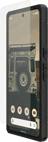 Miniatura 4 de URBAN ARMOR GEAR UAG - Protector de pantalla para Google Pixel 8 Pro Glass Shield Plus transparente/negro, vidrio templado reforzado de alta calidad