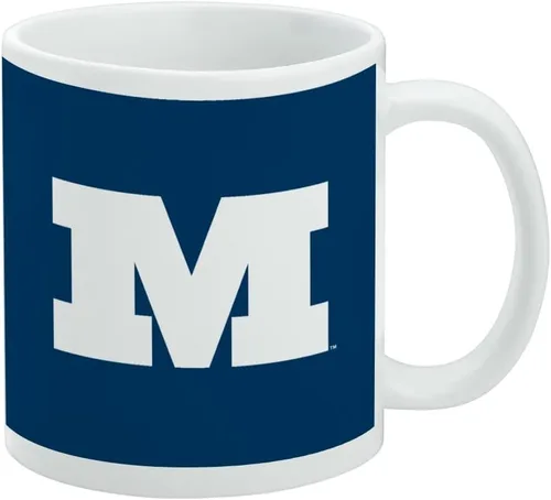 Miniatura 253 de Taza de cerámica con logotipo principal de Marshall, tazas originales para regalo para café, té y bebidas calientes, 11 oz, blanca