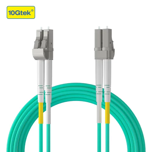 Miniatura 3 de 10Gtek Cable de conexión de fibra – LC a LC OM3 10Gb/Gigabit multimodo puente dúplex 50/125μm LSZH cable de fibra óptica para transceptor SFP
