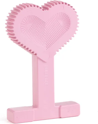 Miniatura 33 de Bullibone Juguete masticable de nailon para perros masticadores agresivos, hueso de higiene dental con sabor a tocino, juguetes duraderos