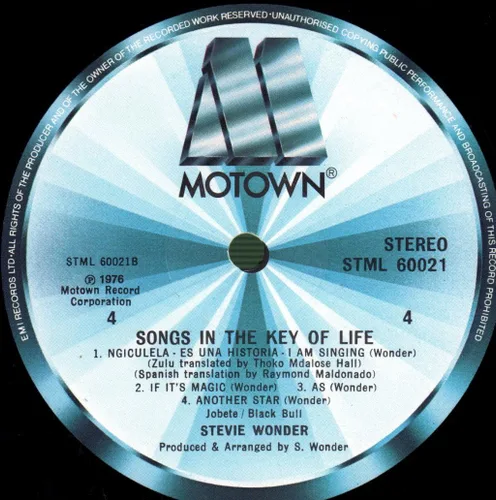 Miniatura 4 de Songs In The Key Of Life - Complete - EX