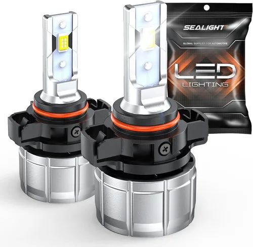Miniatura 15 de SEALIGHT Bombillas LED antiniebla H11 H16 H8 o DRL, 14000 lúmenes, 6500 K, blanco frío, 600% de brillo, chips LED CSP H8 H11, luces antiniebla