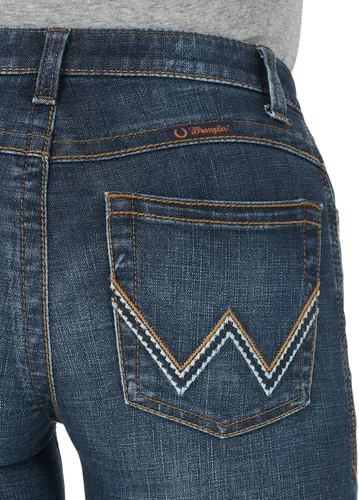 Miniatura 6 de Wrangler - Jeans Premium Patch Mae para mujer, ajuste por encima de la cadera