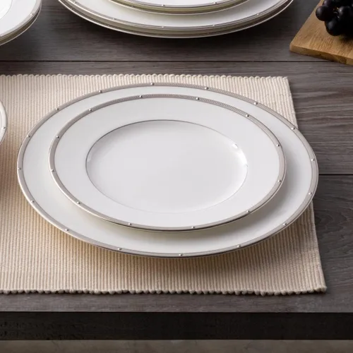 Miniatura 7 de Noritake Rochelle Platinum - 5 piece place setting, White
