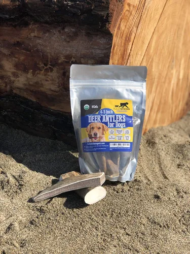 Miniatura 5 de Cuernos para perros, cuernos de alce naturales para perros, nutritivos, masticables de larga duración, aprobados por USDA