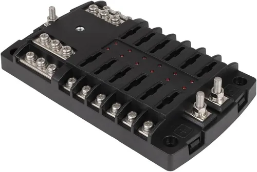 Miniatura 8 de SCITOO Caja de fusibles de 12 vías con cuchilla ATO/ATC/ATS, uso para lancha rodante, autocaravana, lancha rápida