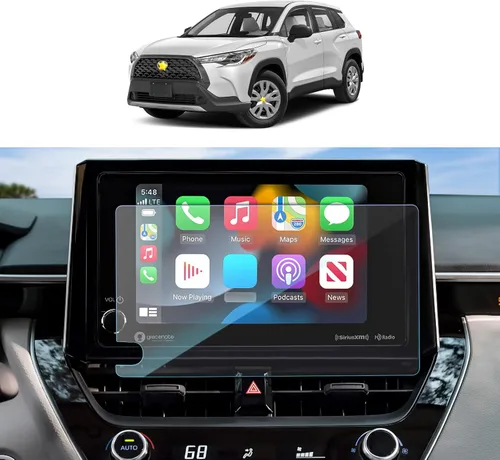 Miniatura 17 de SKTU Protector de pantalla para Toyota Sienna 2025 2026 de 12.3 pulgadas para Toyota Sienna 2025+ (XLE/XSE/Woodland Edition/Limited/Platinum) 12.3