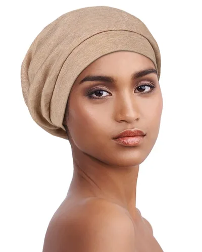 Miniatura 34 de Alnorm - Gorro con forro de satén y suave banda elástica para hombres y mujeres, talla única Se ajusta a la mayoría