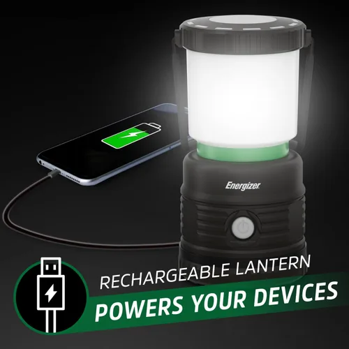 Miniatura 5 de Energizer - Linterna LED de campamento X1000, luz brillante y resistente para tiendas de campaña, linterna resistente al agua para campamento