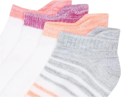Miniatura 3 de Hanes Calcetines tobilleros antideslizantes para bebés y niños pequeños, paquete múltiple