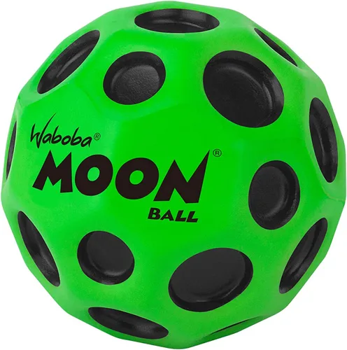 Waboba La bola lunar original - Bola hiperrebotante - Hace un sonido pop cuando rebota - rebote extremo y diversión para todas las edades - Perfecto