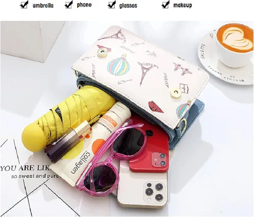Miniatura 2 de Lindos monederos para mujer, bolso colorido, bolsos cruzados, bolsos de mano, bolsos de noche, bolsos de hombro para mujer