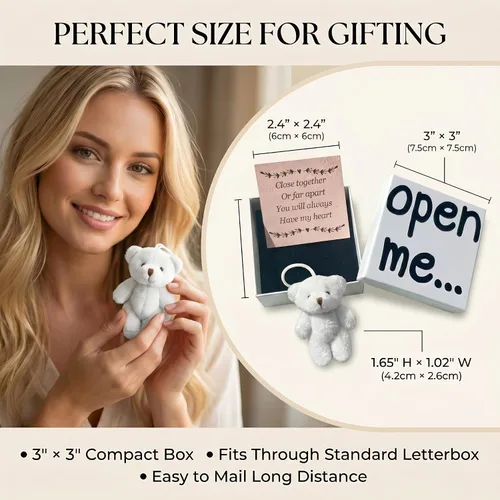 Miniatura 3 de YOJO Regalos para relaciones a larga distancia, regalos de amor para él, regalos románticos, regalos de cumpleaños para mujeres y niñas, regalos