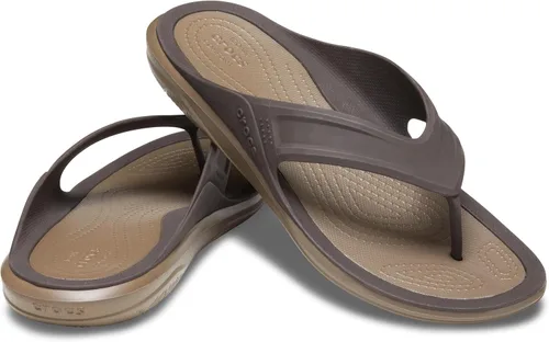 Miniatura 2 de Crocs Swiftwater Wave Flip Flops zapatos de hombre para la hora del baño.