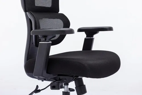 Miniatura 5 de Silla ergonómica de oficina con respaldo alto Ruedas de hoja rodante Silla de malla para ejecutivos, asistentes a la oficina, trabajo desde