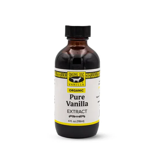 Miniatura 10 de Singing Dog Vanilla Extracto orgánico de vainilla pura de doble fuerza, 4 onzas – 2 granos de vainilla, USDA Organic – Helado, horneado – sin OMG