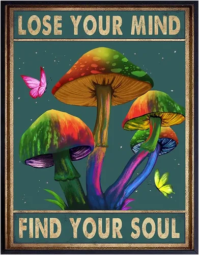 Miniatura 9 de Póster de Lose Your Mind Find Your Soul - Decoración psicodélica de habitación - Decoración psicodélica de habitación - Obra de arte hippie