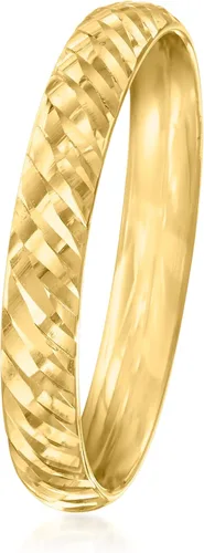 Miniatura 3 de Anillo Canaria de oro amarillo de 10 quilates talla diamante
